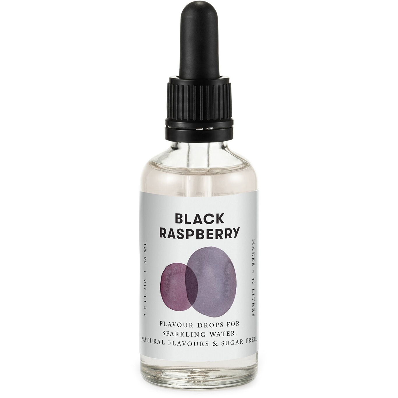 Flavour Drops Smagssætter 50 cl, Black Raspberry