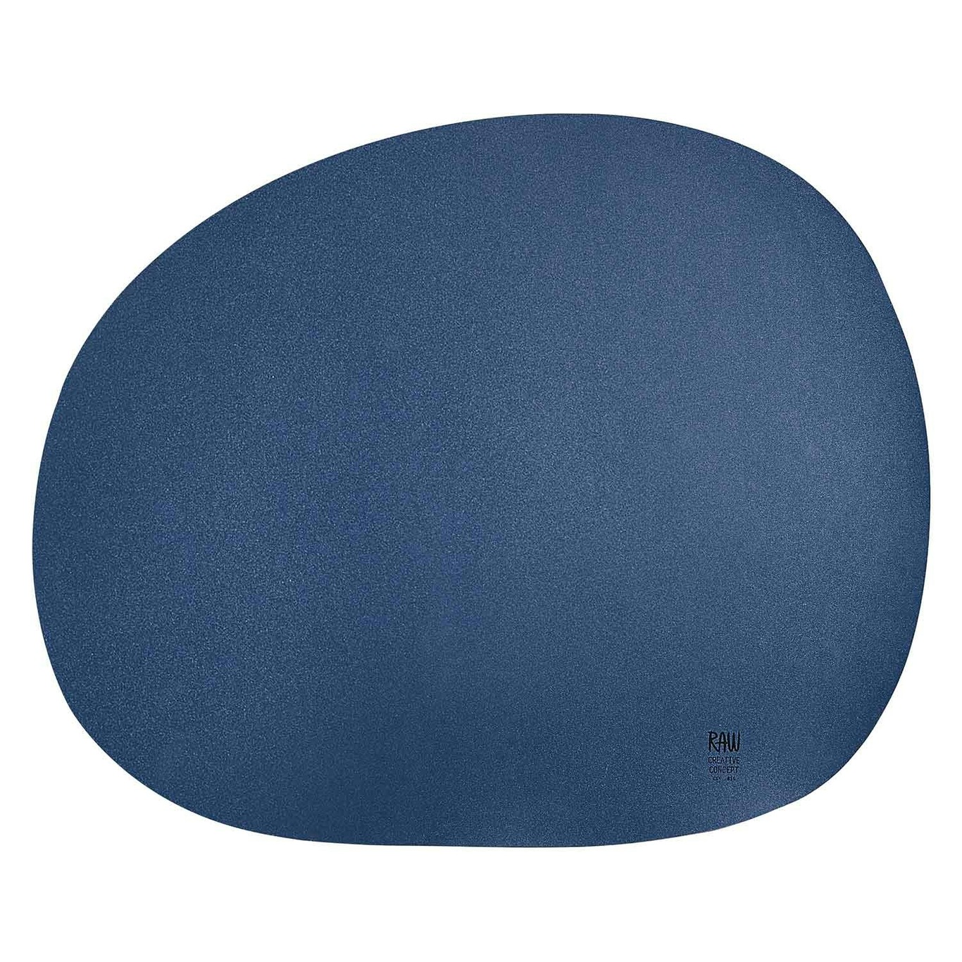 Raw Organic Dækkeserviet 33,5x41 cm, Insignia Blue