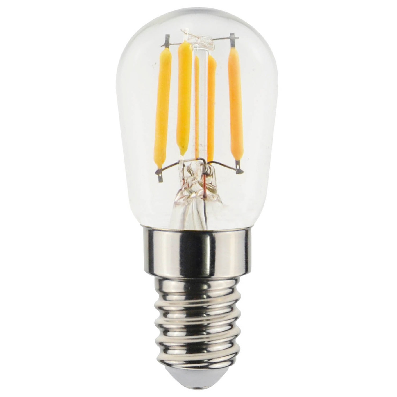 Filament LED pære lampe E14 2200K 220lm 2,5W Klar Dæmpbar