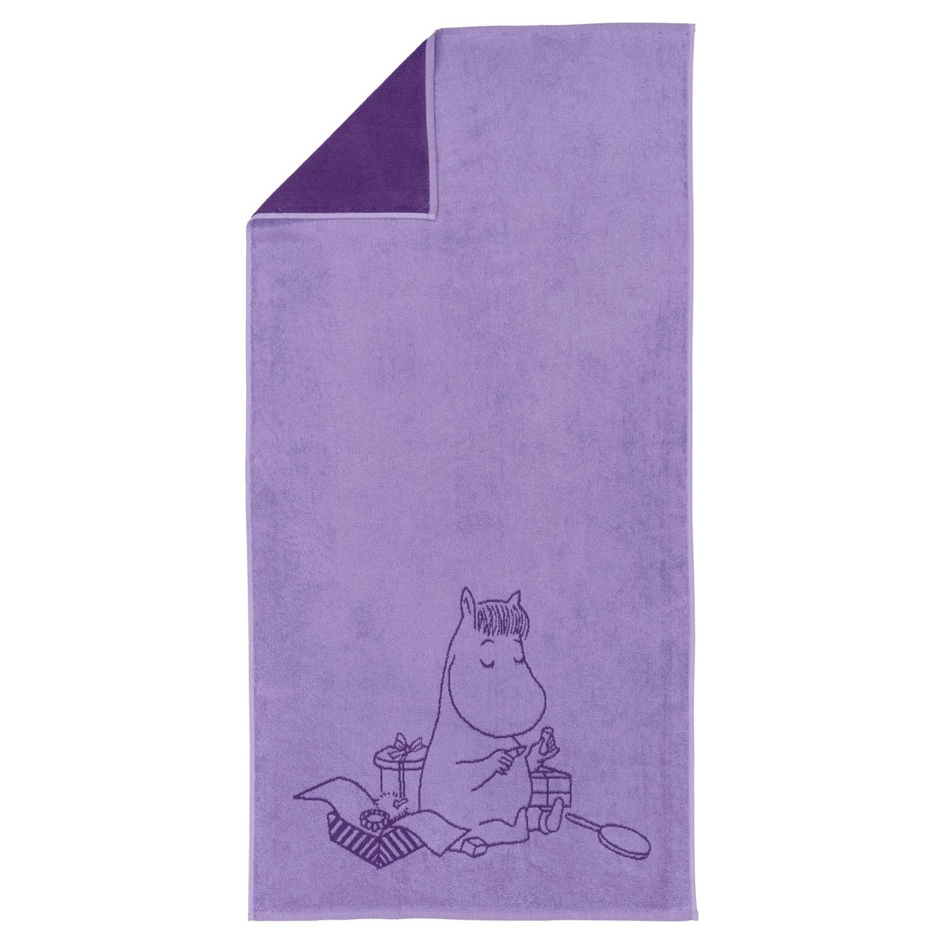 Moomin Badehåndklæde 70x140 cm, Snorkfrøken Violet