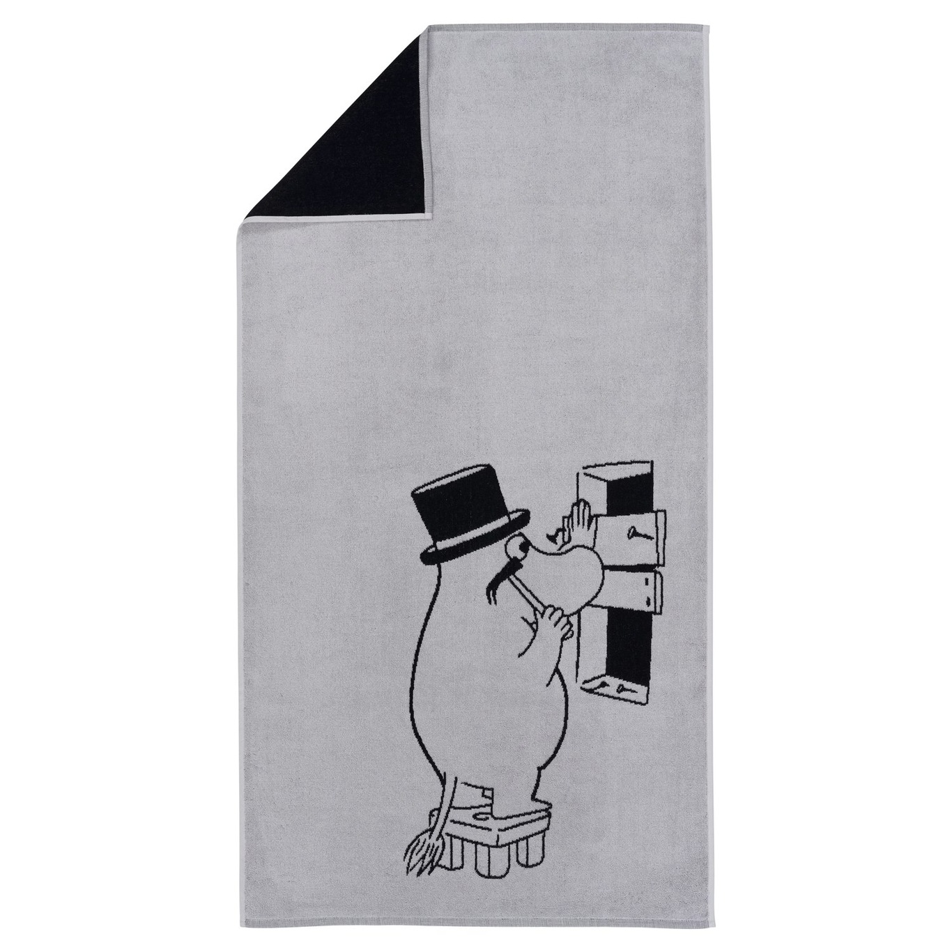 Moomin Badehåndklæde 70x140 cm, Mumifar Gråt
