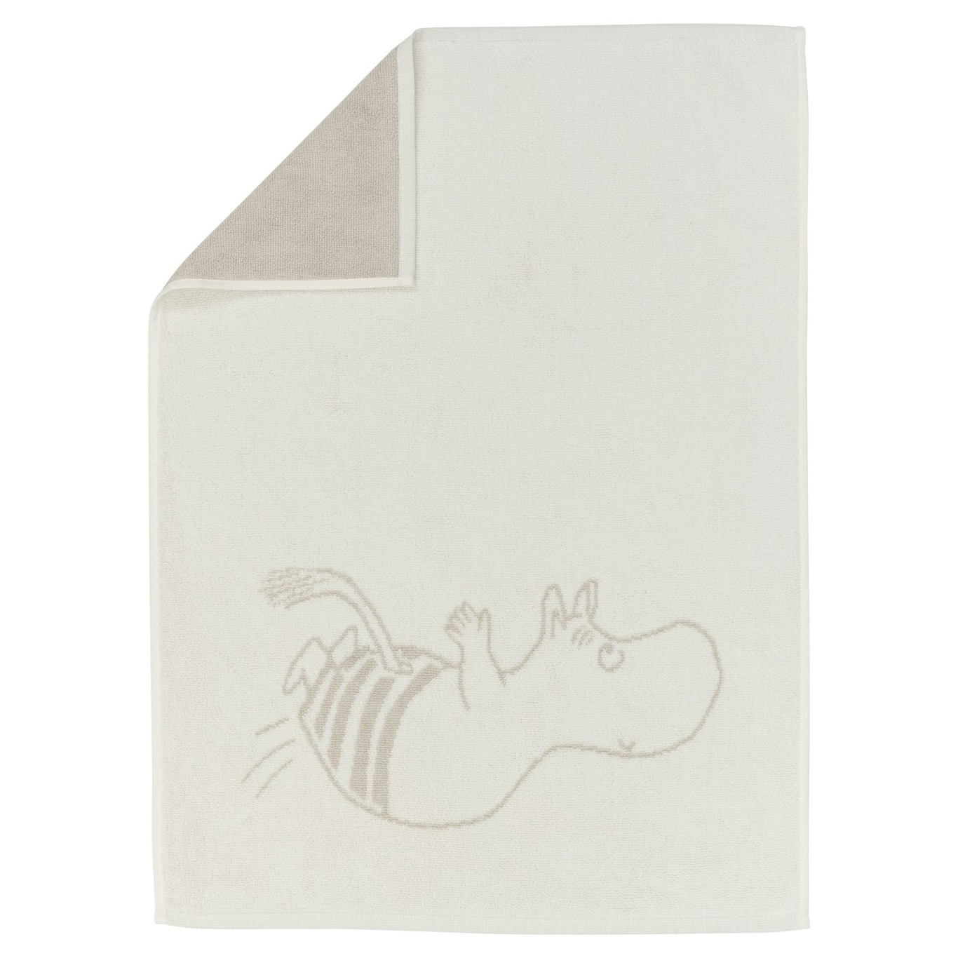 Moomin Håndklæde 50x70 cm, Mumitroldtroll Hvidt