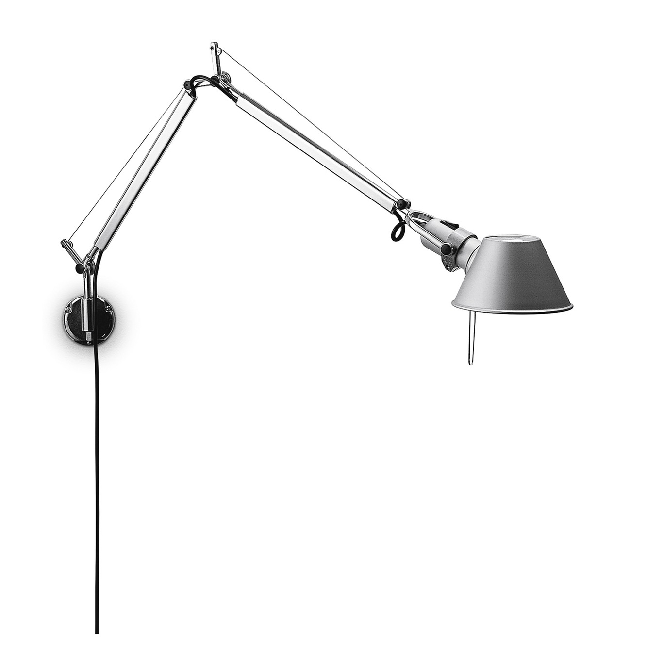 Tolomeo Mini Wall Lamp Væglampe, Aluminium