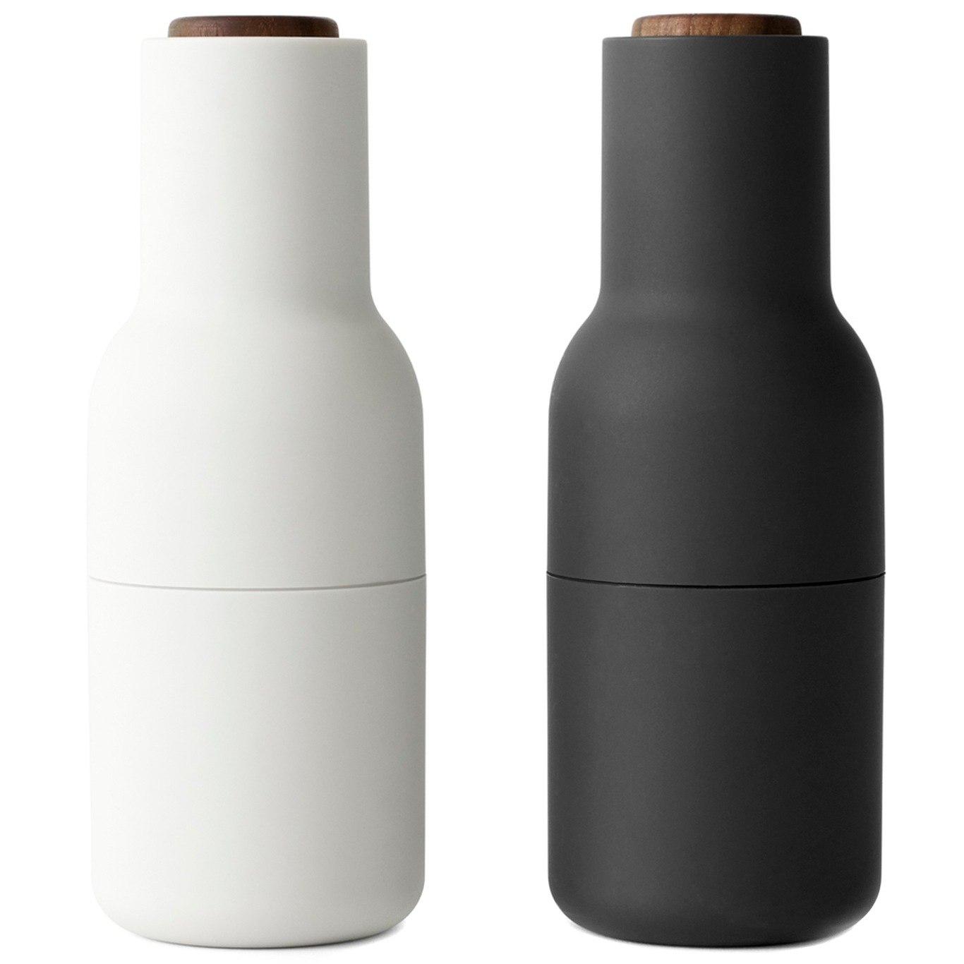 Bottle Grinder Krydderikværn 2-pak, Asketræ / Carbon / Valnød
