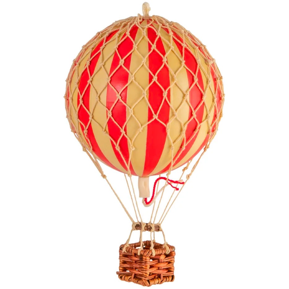 Floating The Skies Luftballon 13x8,5 cm, True Red