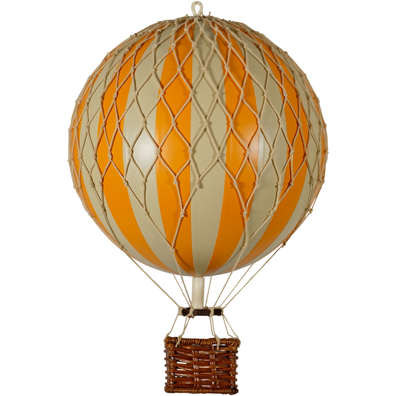 Travels Light Luftballon 18x30 cm, Orange / Elfenbenshvid