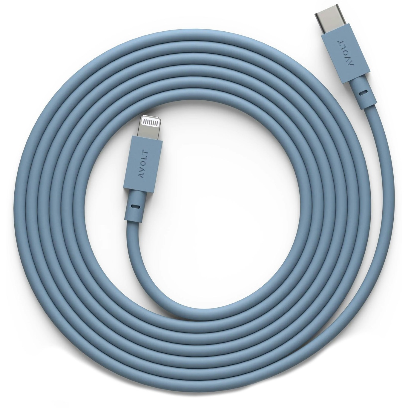 Cable 1 Opladningskabel USB-C / Lightning 2 m, Hajblåt