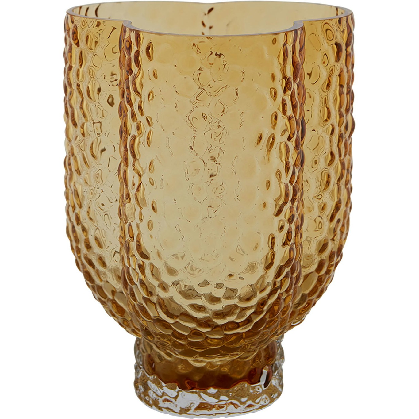 Arura Vase 18 cm, Ravfarvet