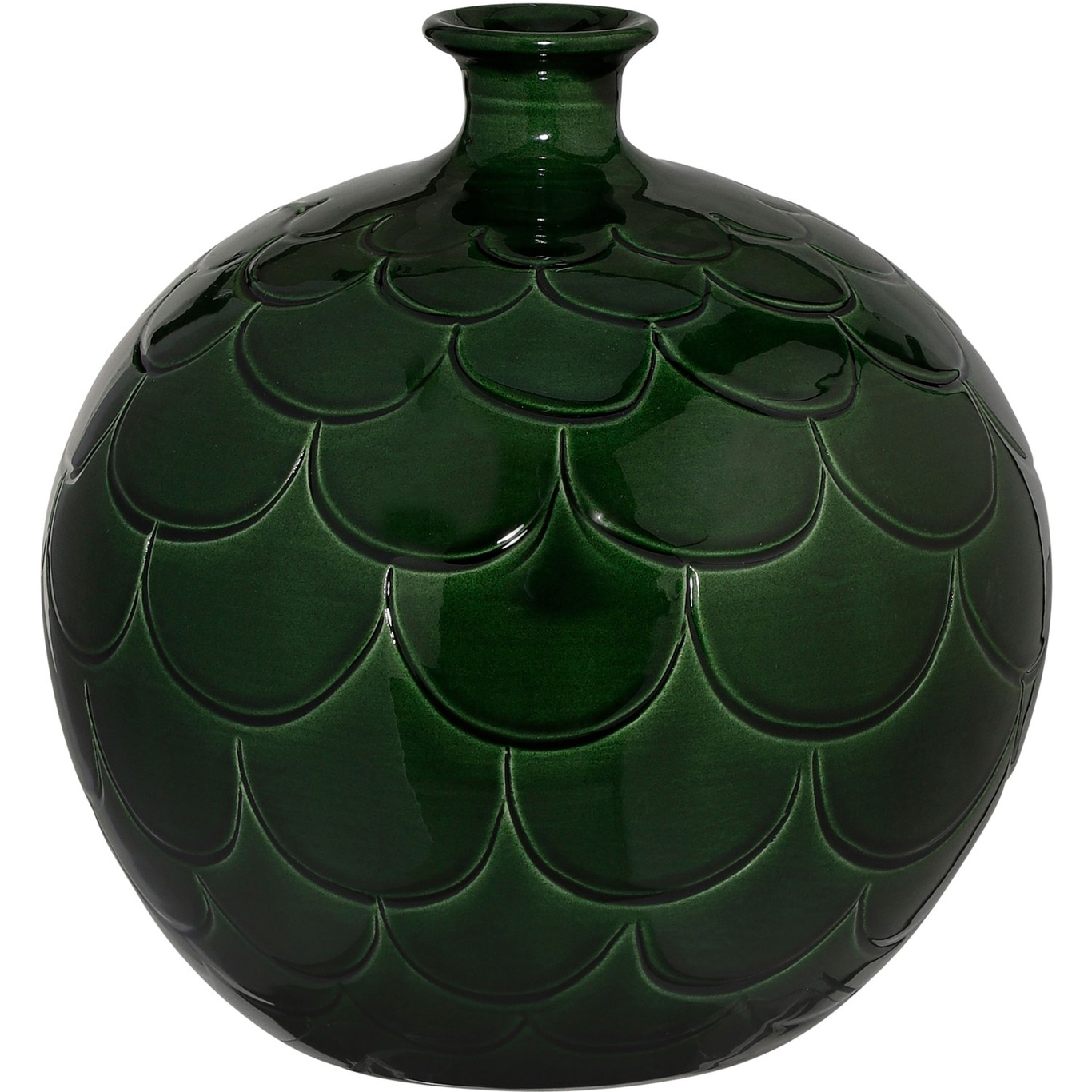 Misty Vase 23 cm, Green
