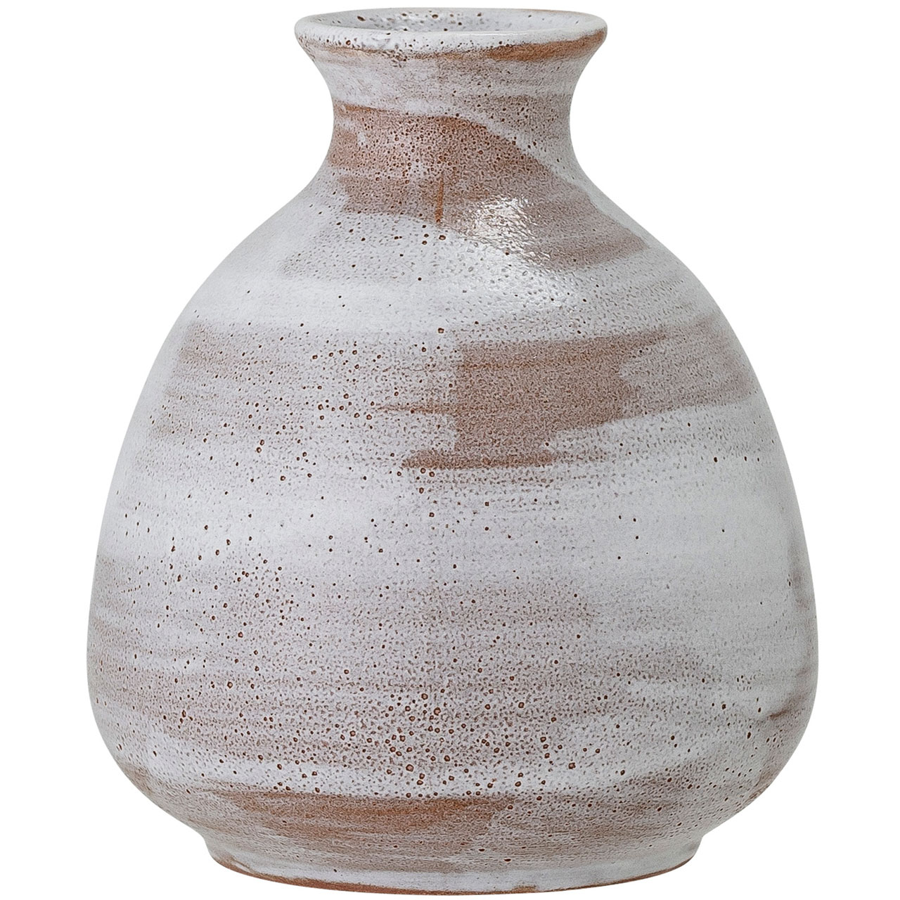 Delano Vase Stentøj 8,5 cm, Hvid