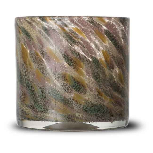 Calore Lysestage / Vase M, Flerfarvet Beige