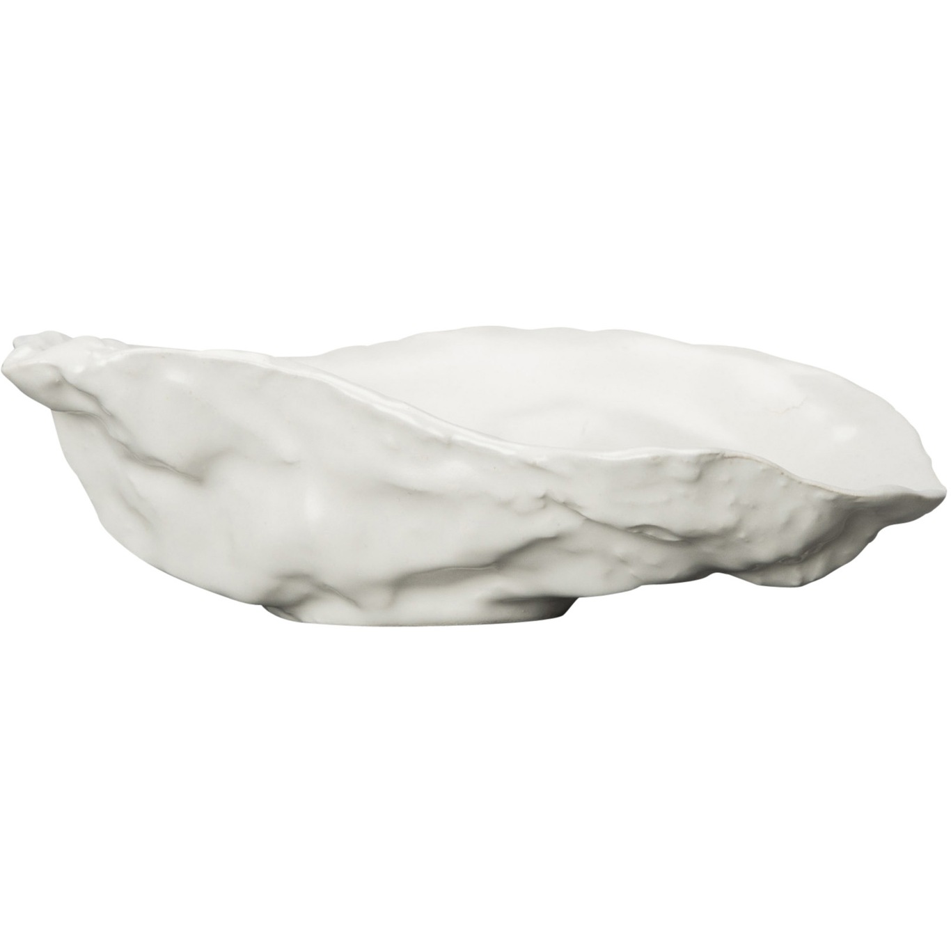 Oyster Skål 8x13 cm, Hvid