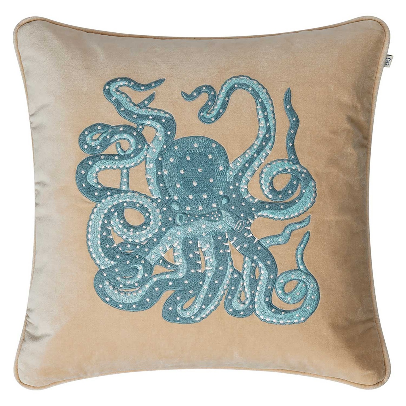 Octopus Betræk 50x50 cm, Beige