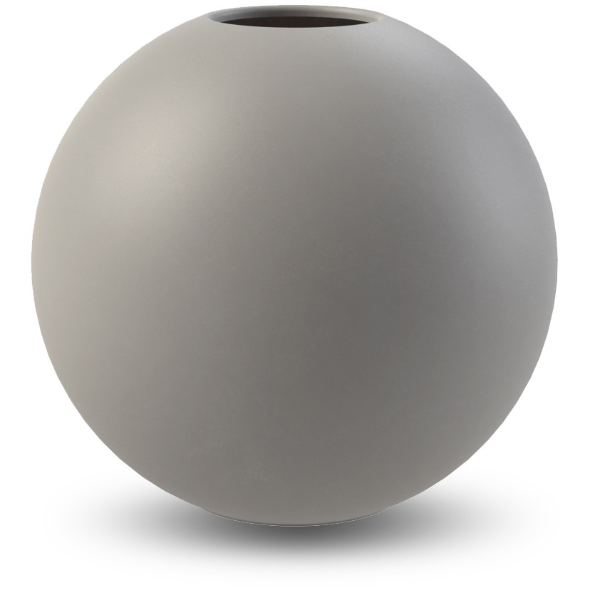 Ball Vase 20 cm, Grå