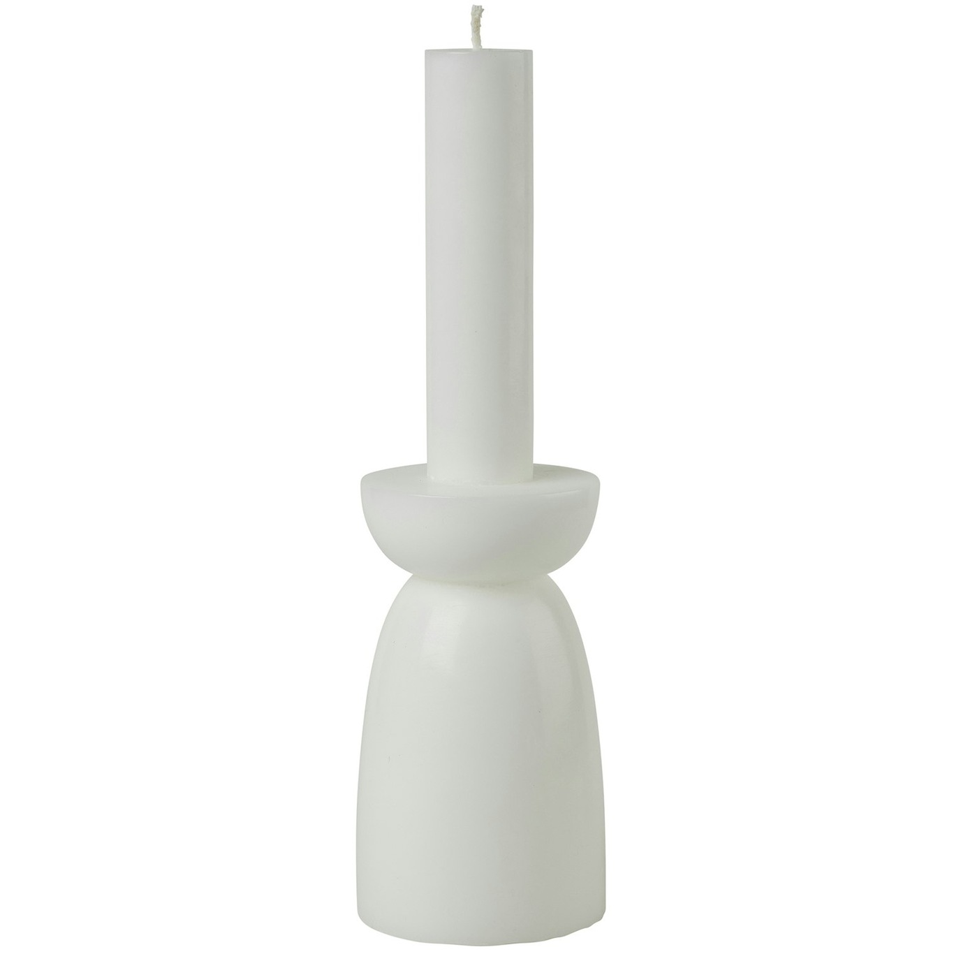 Candleholder Stearinlys L, Hvidt