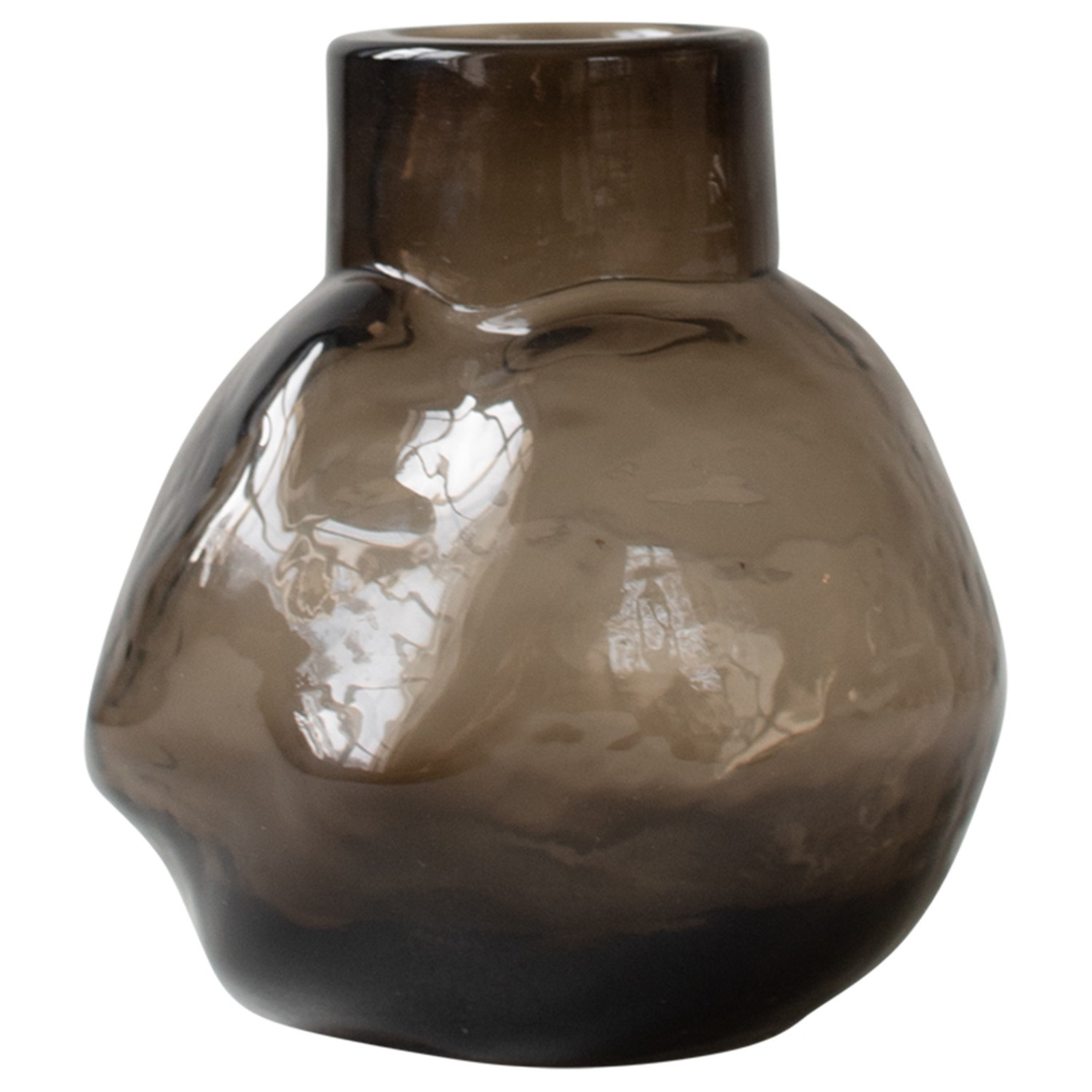 BUNCH MINI brown Vase, Brun