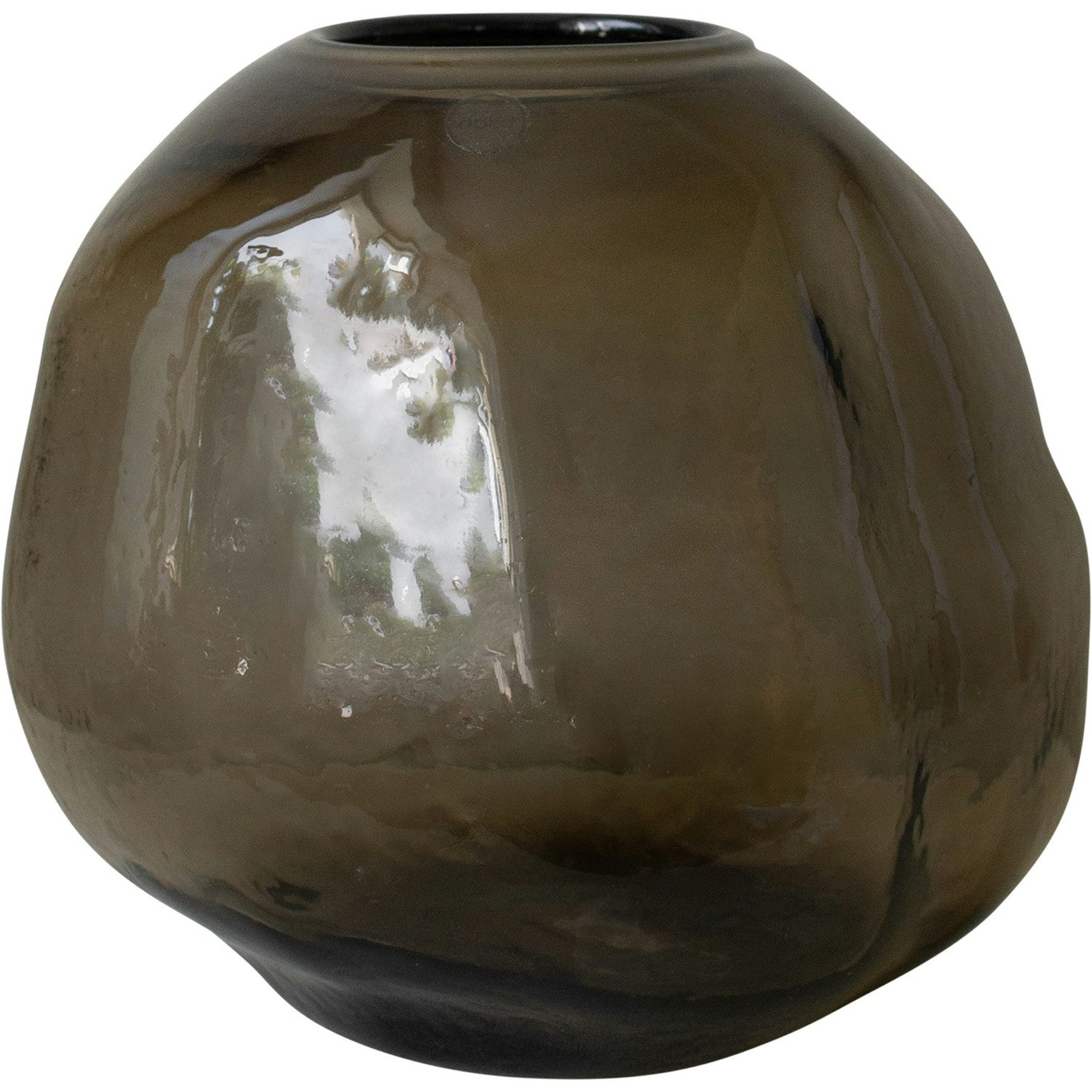 Pebble Vase Brun, Stor
