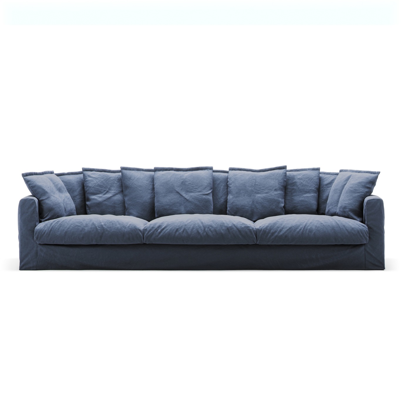 Le Grand Air Sofa 5-Pers Bomuld, Mørkeblå