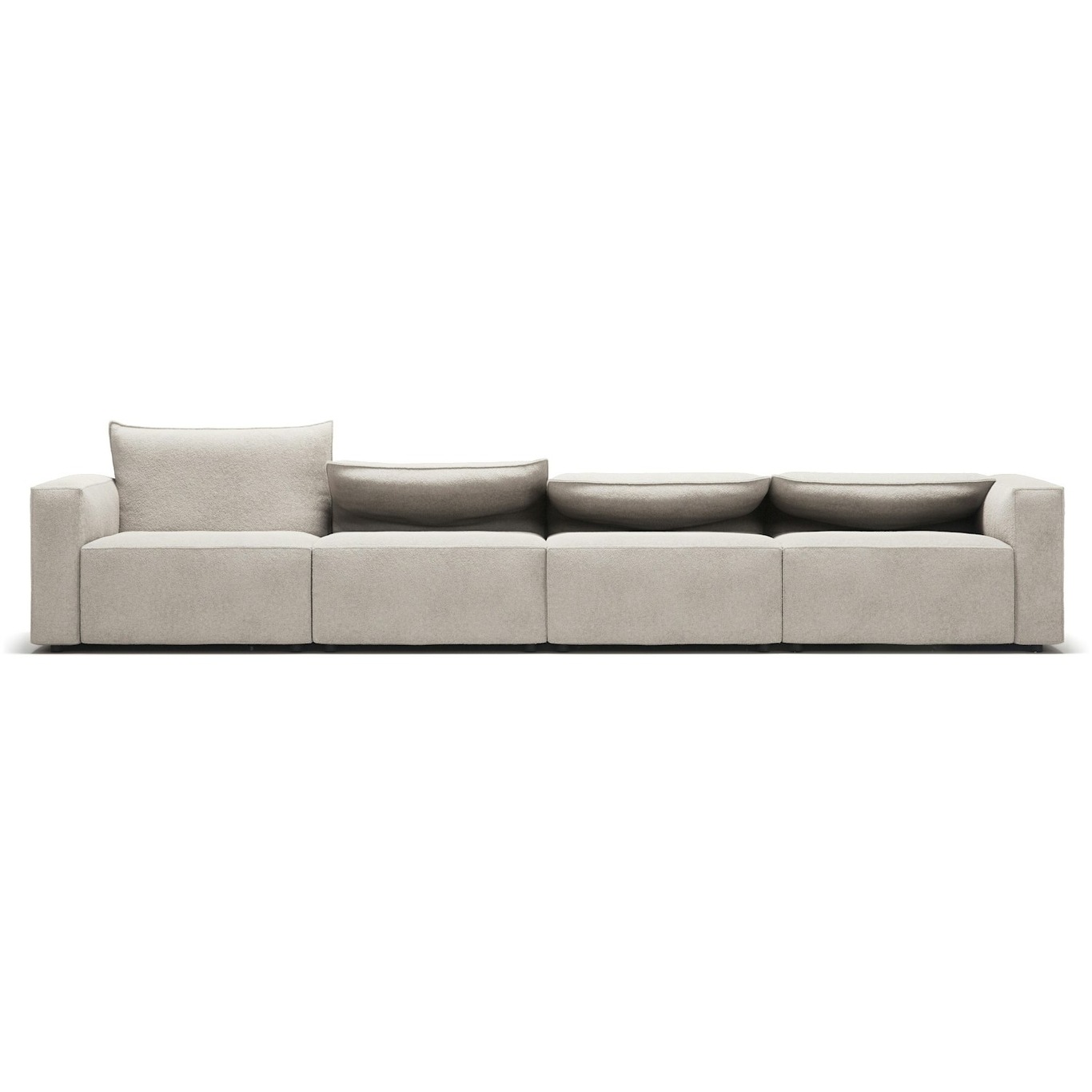Moore 4-Personers Sofa, Plush Beige