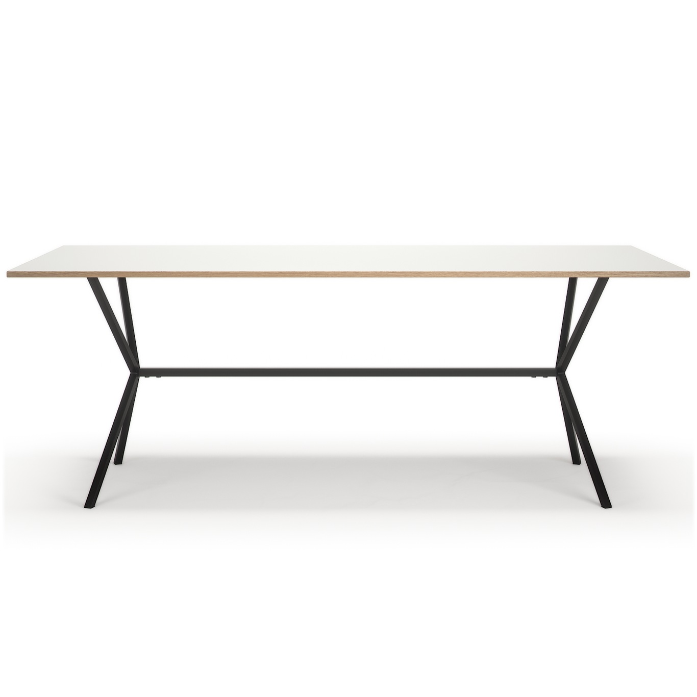 Loft Dining Table Spisebord Hvidt, 90x200 cm