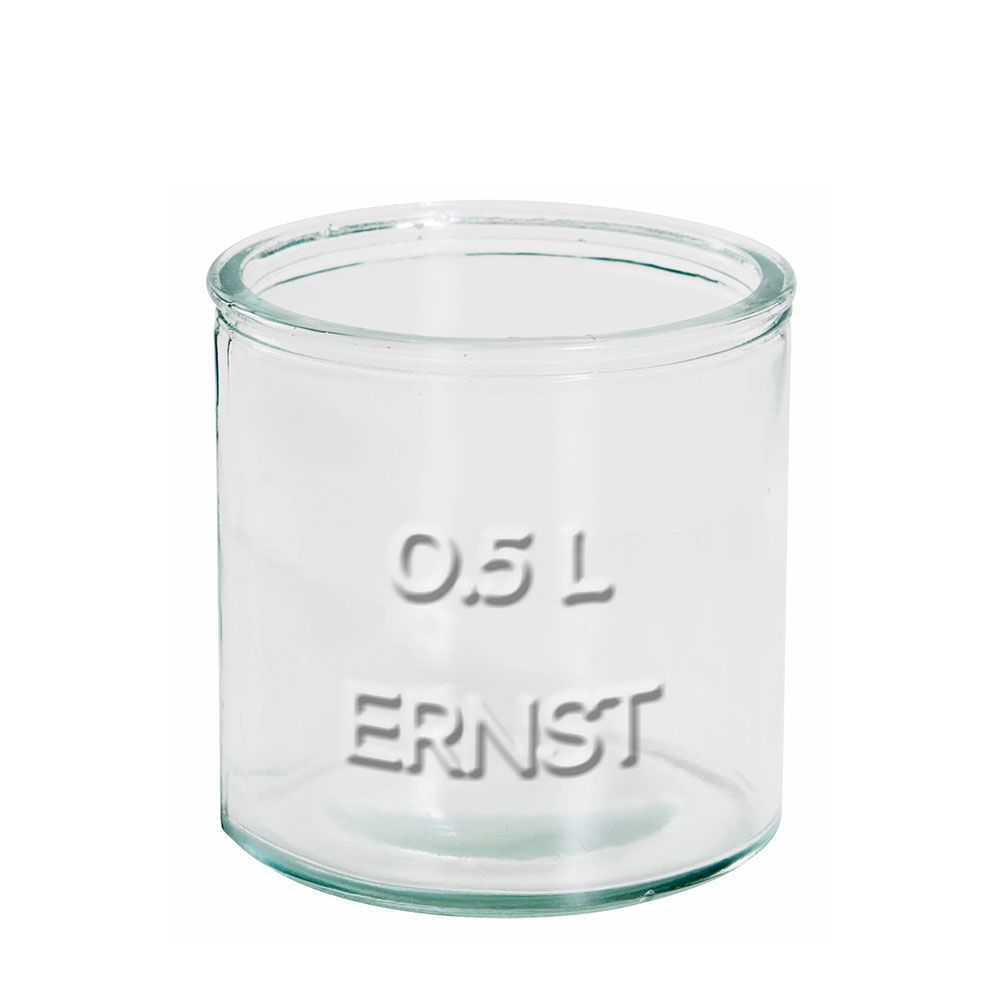 Ernst Målebæger 50cl, Glas