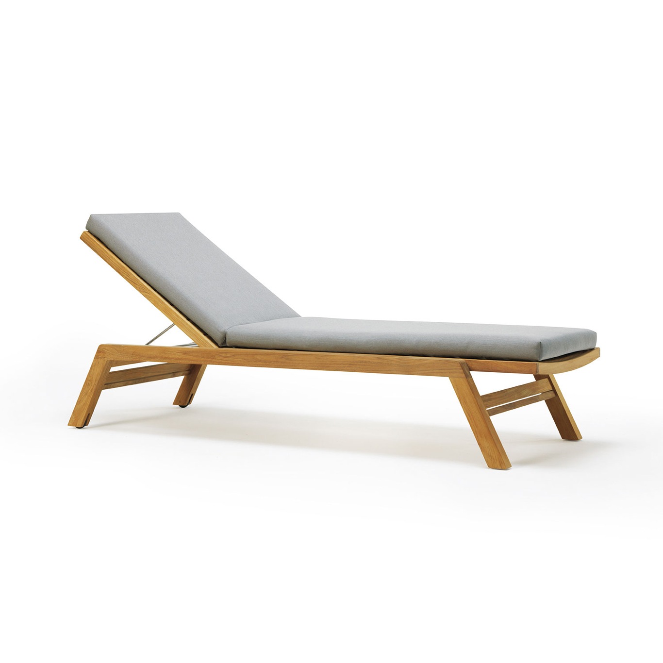 Costes Sunlounger Pude, Nature Grey