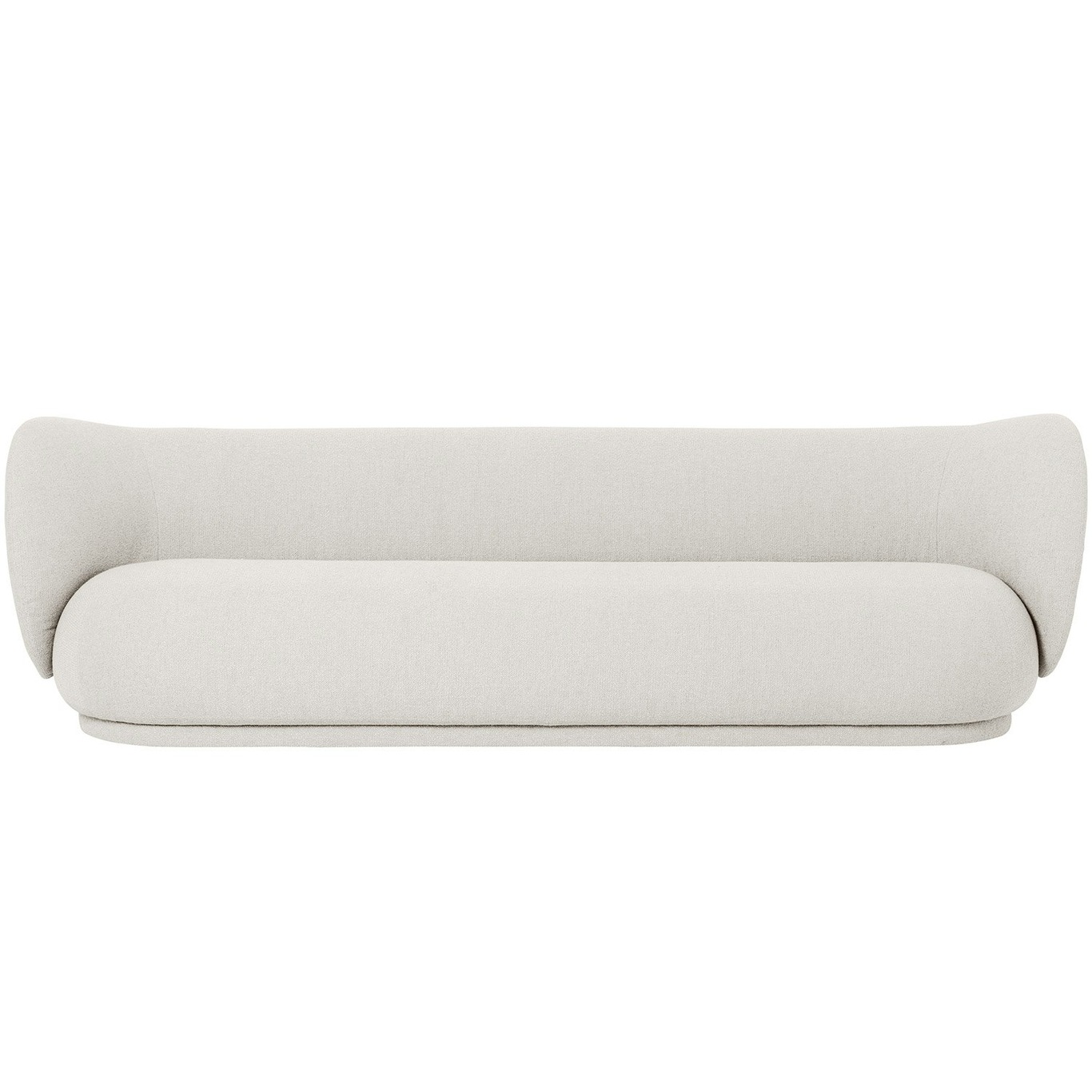 Rico Boucle 4-Personers Sofa, Offwhite