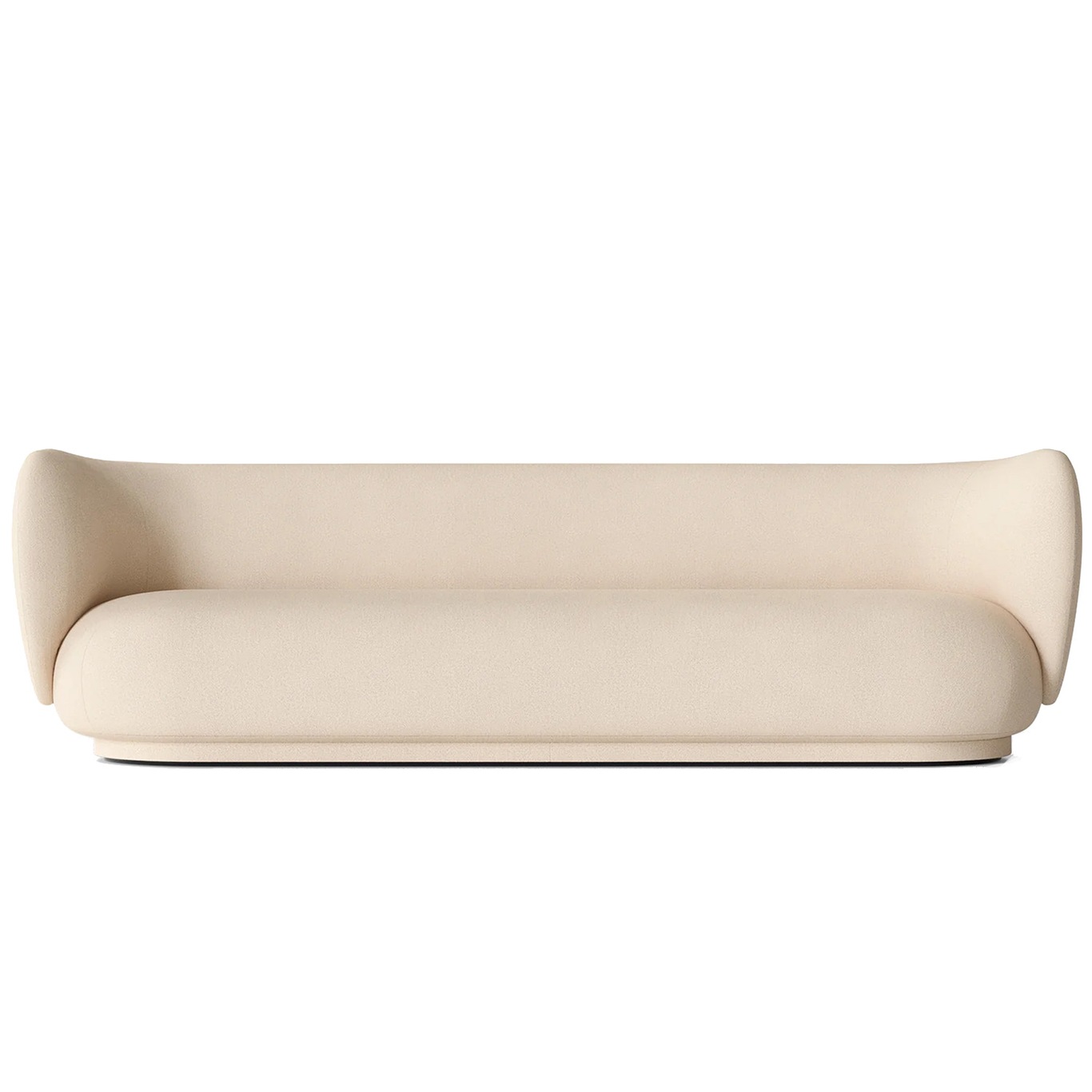Rico Brushed 4-Personers Sofa, Offwhite