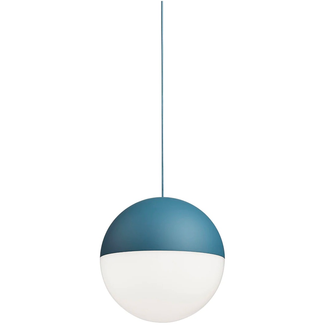 String Light Sphere Pendel 12M Dæmpbar med Soft Touch, Blå