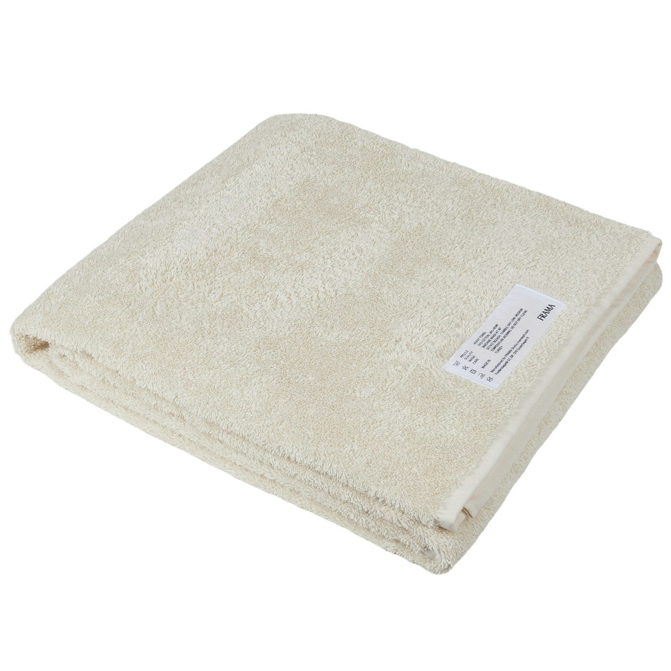 Heavy Towel Badelagen 100x150 cm, Elfenbenshvidt