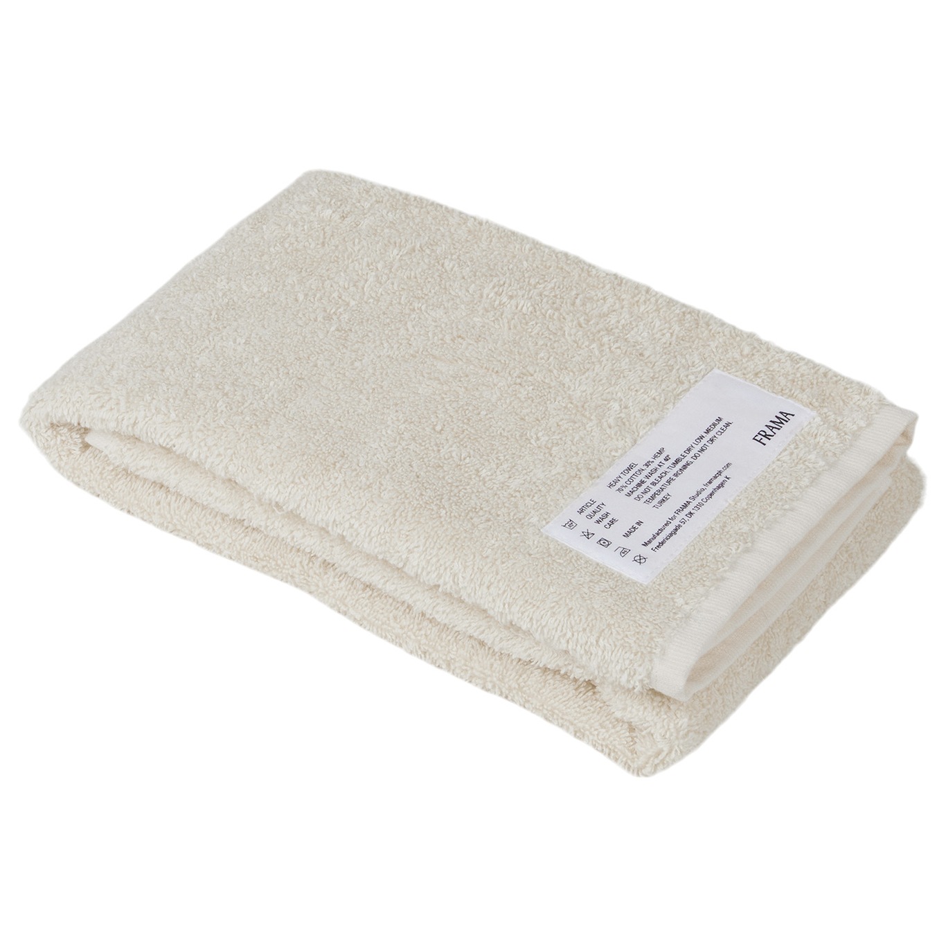 Heavy Towel Håndklæde 50x80 cm, Elfenbenshvidt
