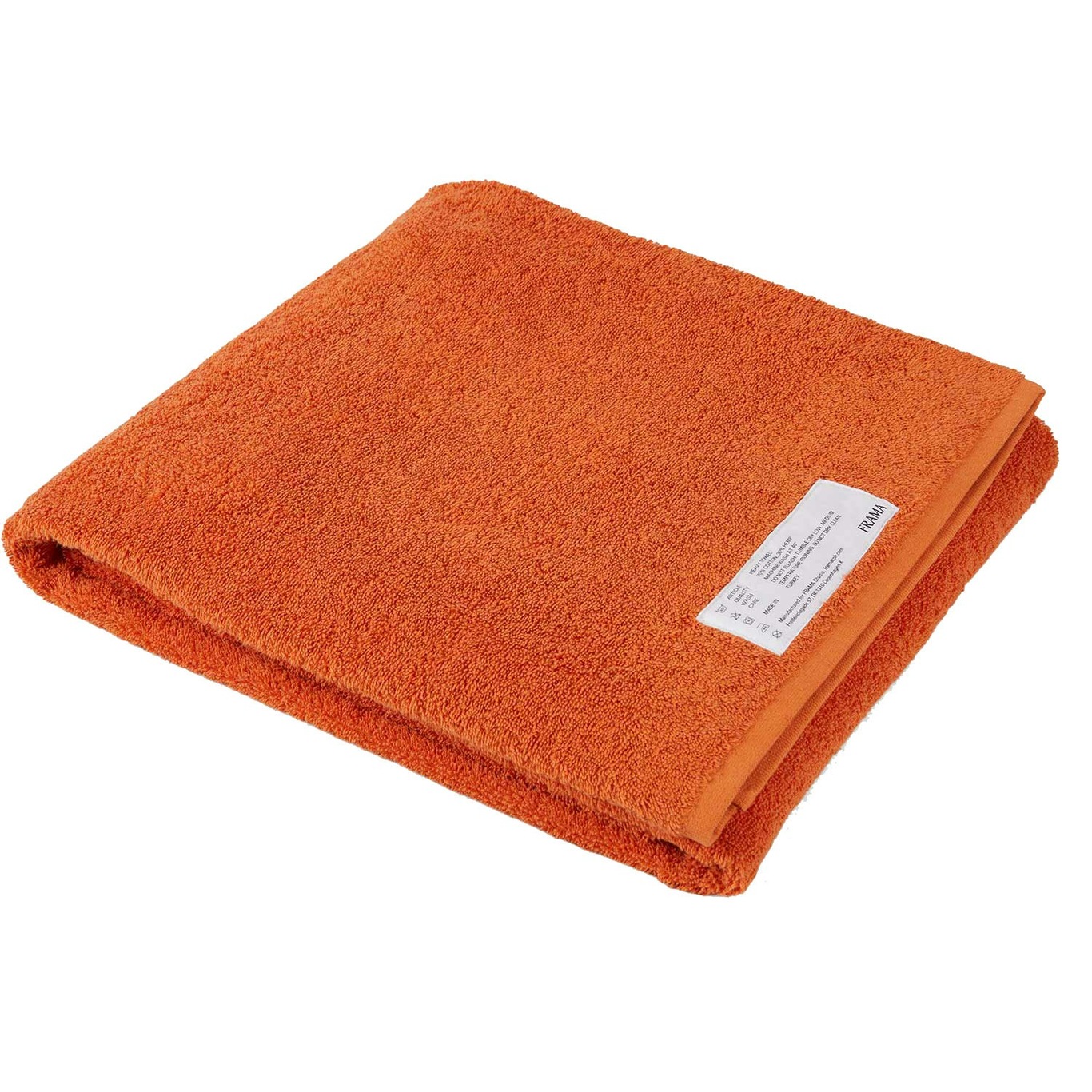 Heavy Towel Badelagen 100x150 cm, Burnt Orange