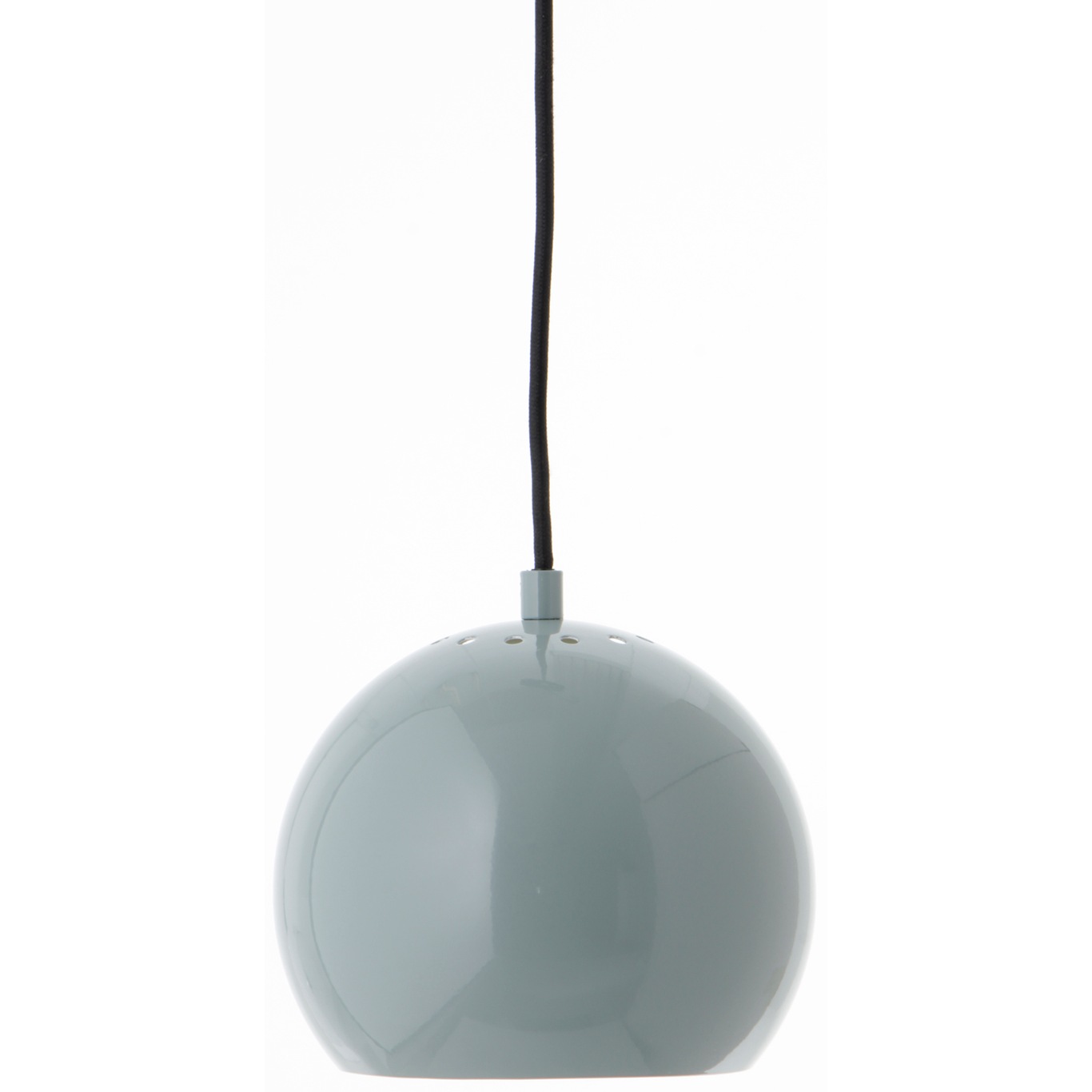 Ball Pendel 18 cm, Glossy Mintgrøn