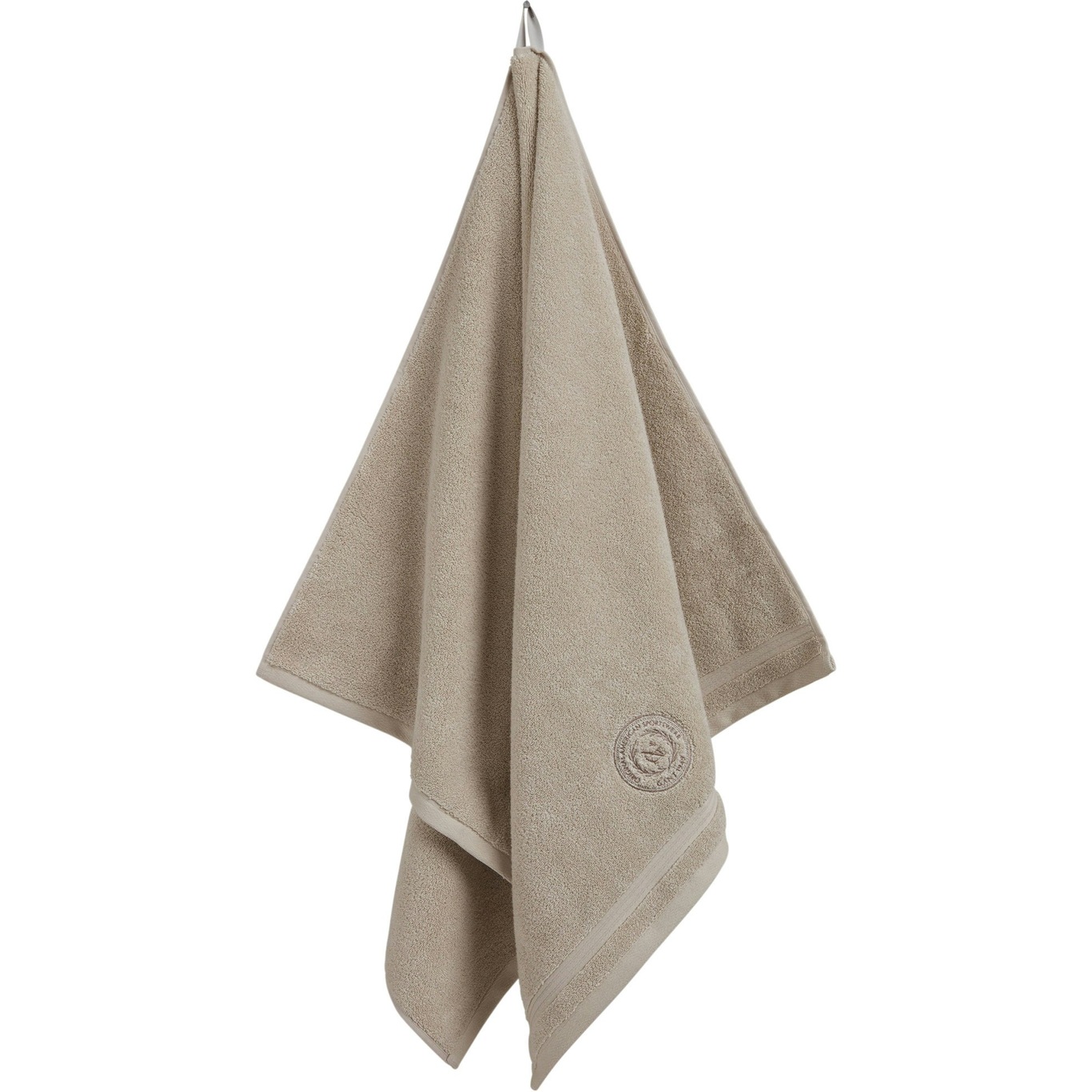 Crest Badehåndklæde 70x140 cm, Putty