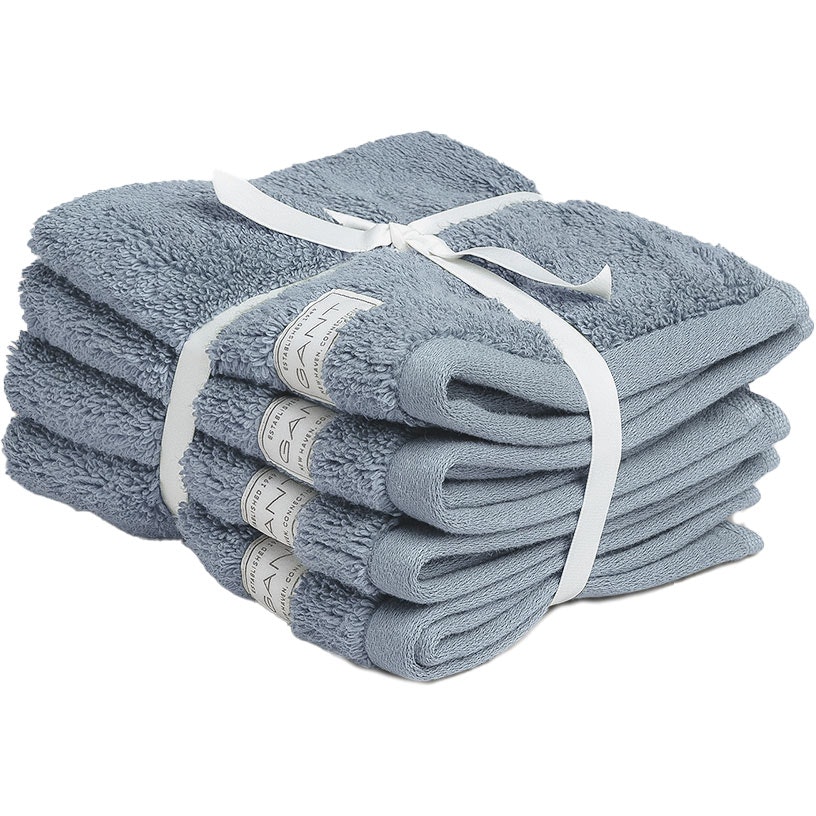 Premium Håndklæder 30x30 cm 4-pak, Waves