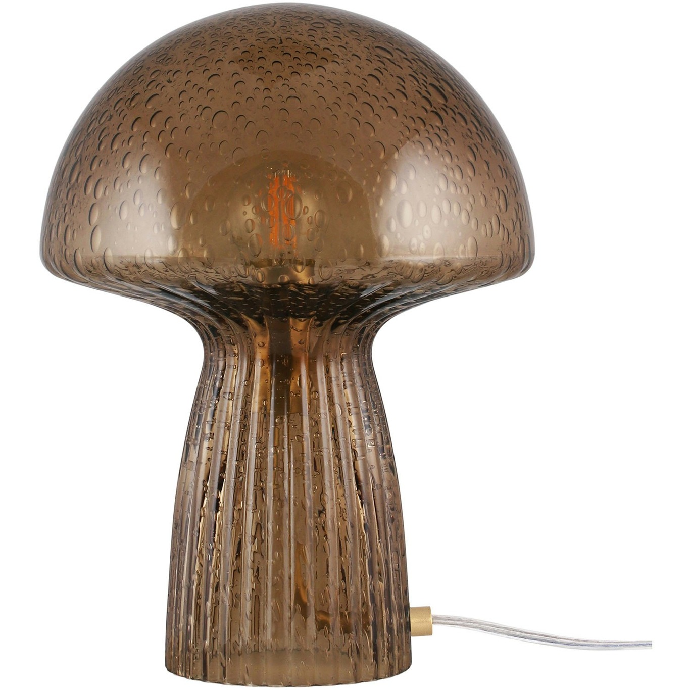 Fungo Bordlampe Special Edition 22 cm, Brun