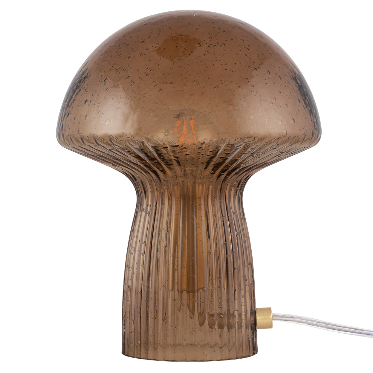 Fungo Bordlampe Special Edition 16 cm, Brun