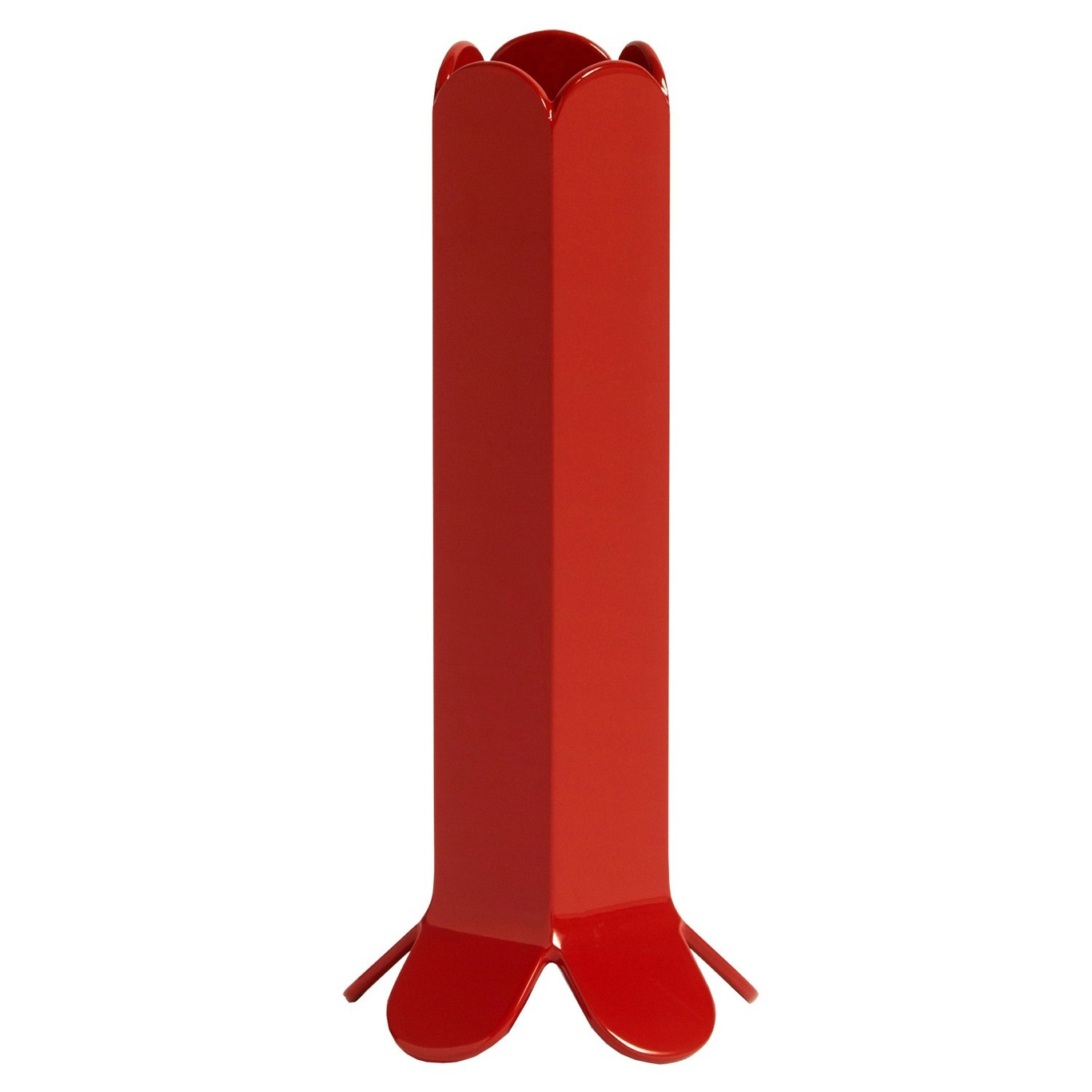 Arcs Lysestage h:13 cm, Rød