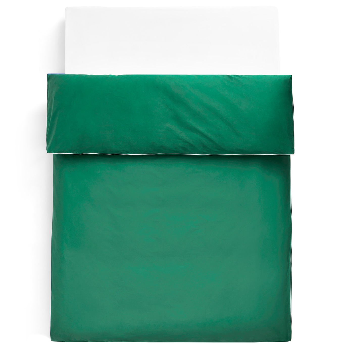 Outline Dynebetræk 220x220 cm, Smaragdgrønt