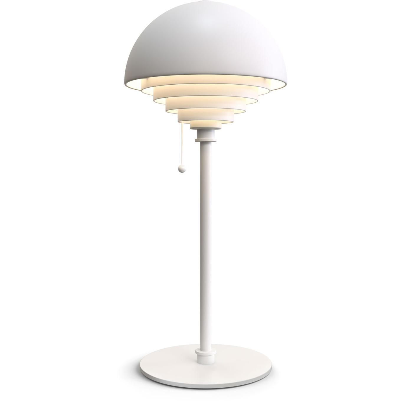 Motown Bordlampe 225 mm, Hvid