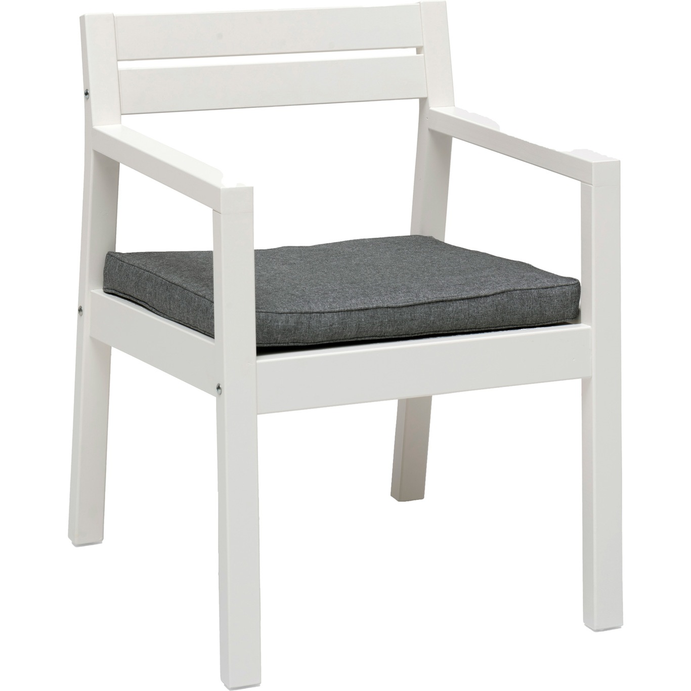 Stoltö Spisebordsstol, Hvid/Grå