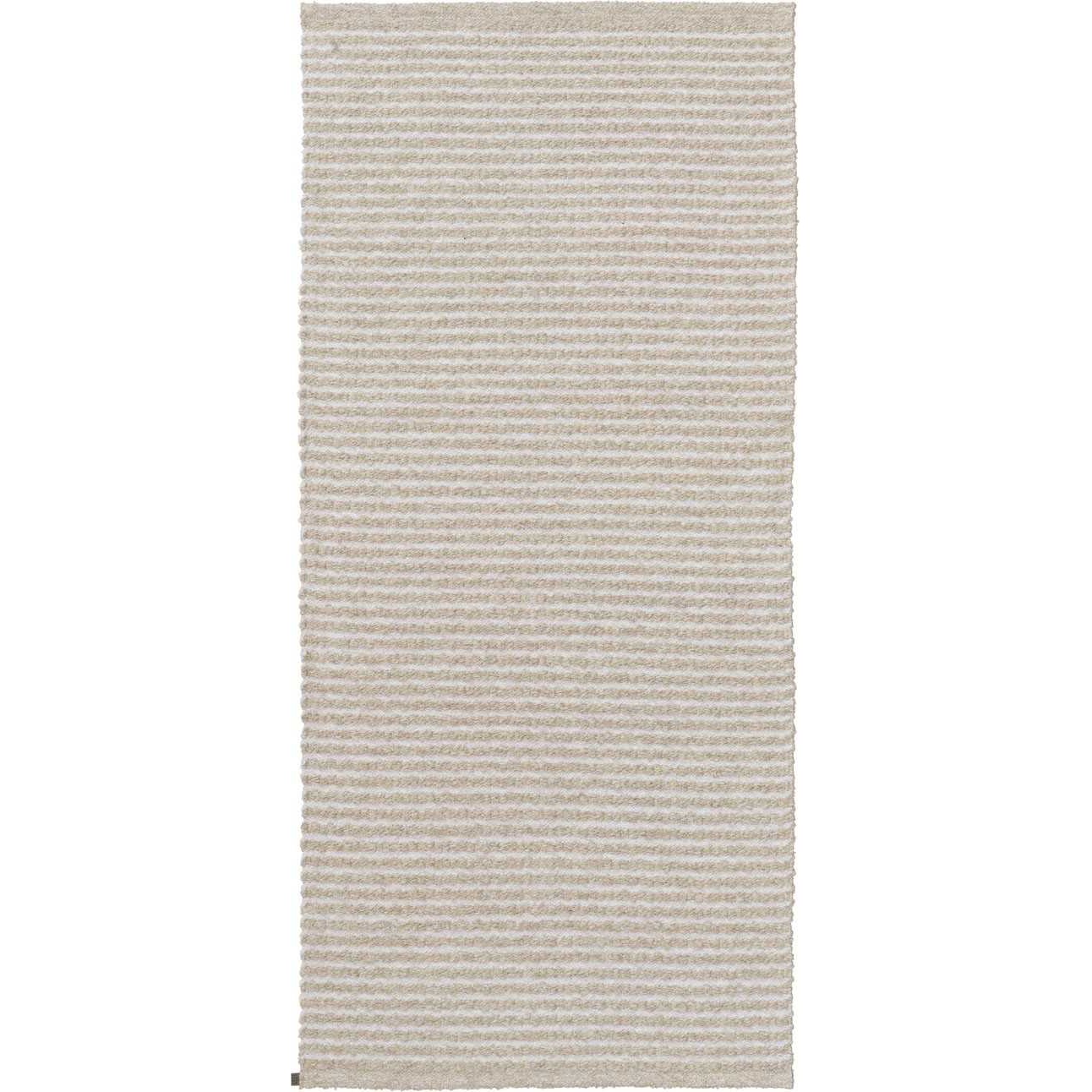 Cotton Vera Tæppe 70x300 cm, Sand