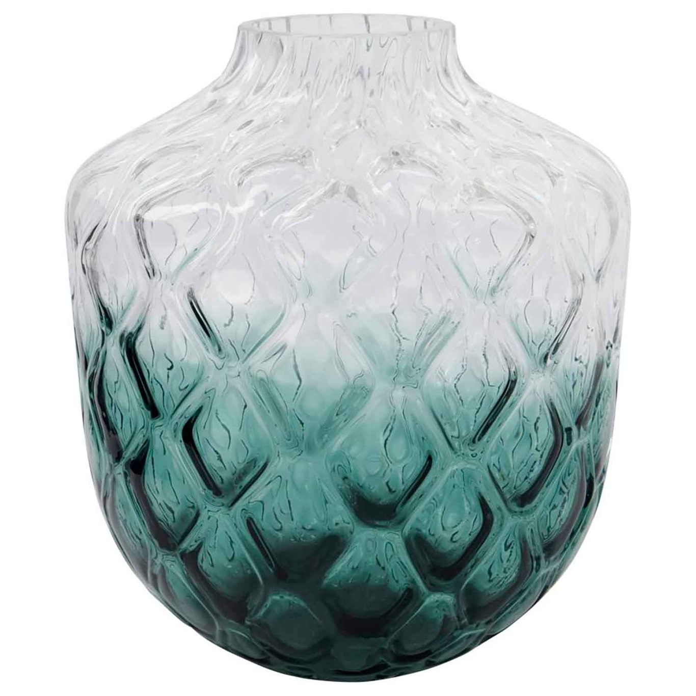 Art Deco Vase, Grøn