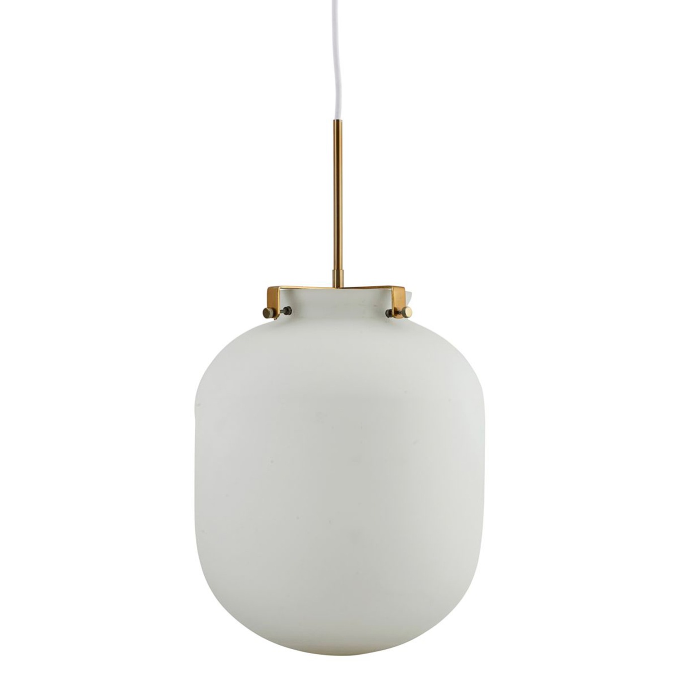Ball-Jar Loftslampe 30cm, Hvid