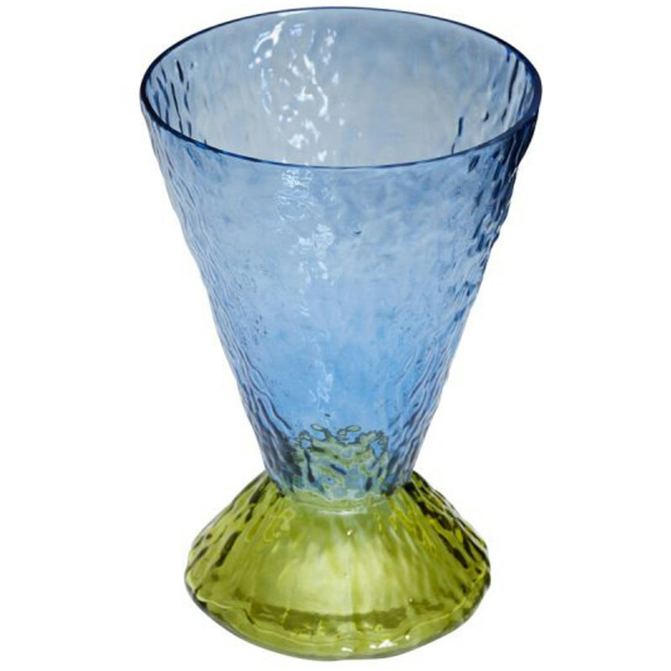 Abyss Vase 29 cm, Blå/Olivengrøn