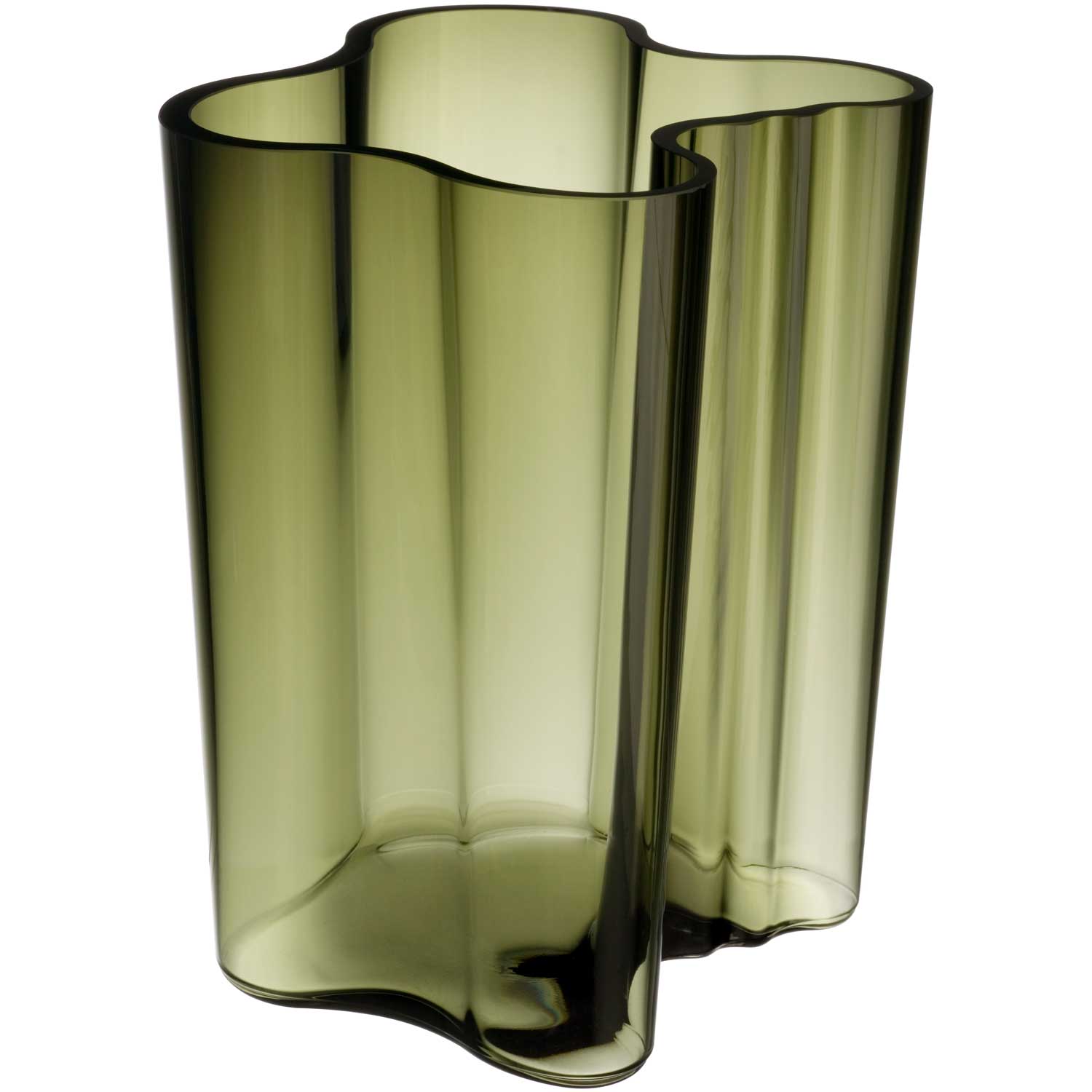 Iittala-Alvar Aalto Vase 18 cm, Moss Green