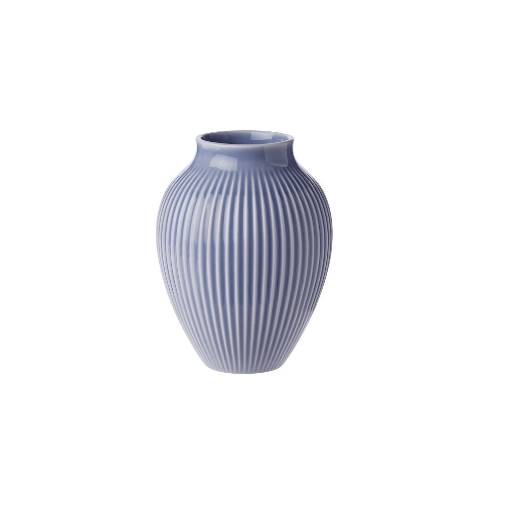 Vase Profileret Lavendelblå 12,5 cm