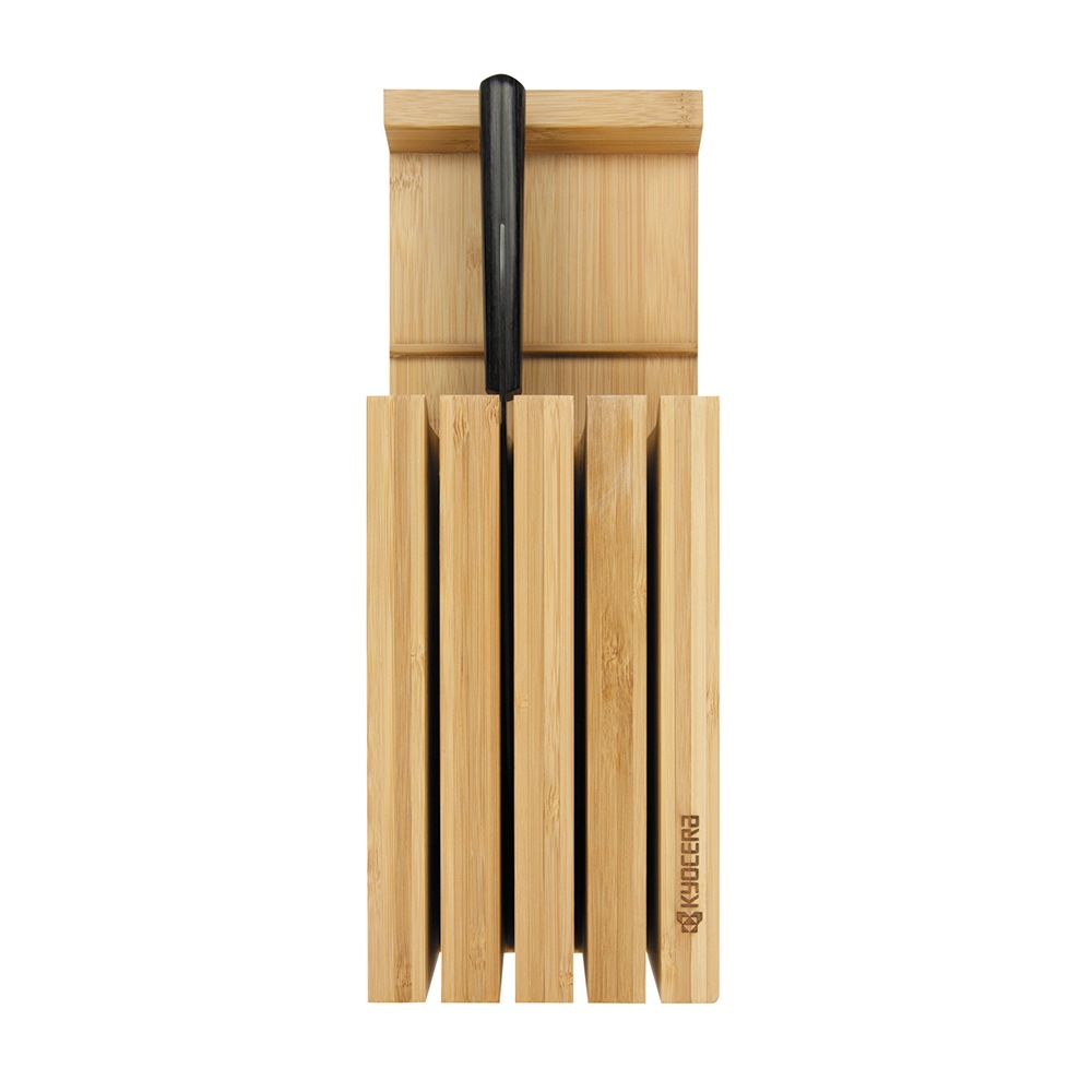 Kyocera Knivblok Til 4 knive, Bambus