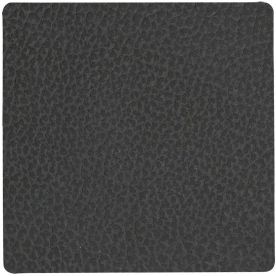 Square Glasunderlag Hippo 10x10 cm, Black-Anthracite