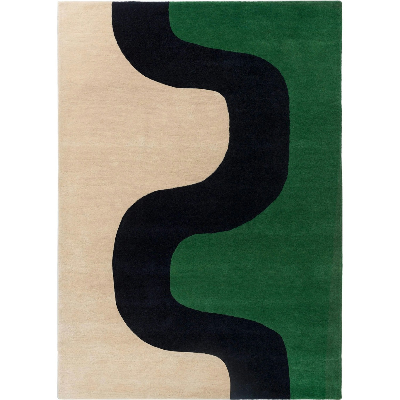 Marimekko Seireeni Tæppe 170x240 cm, Green